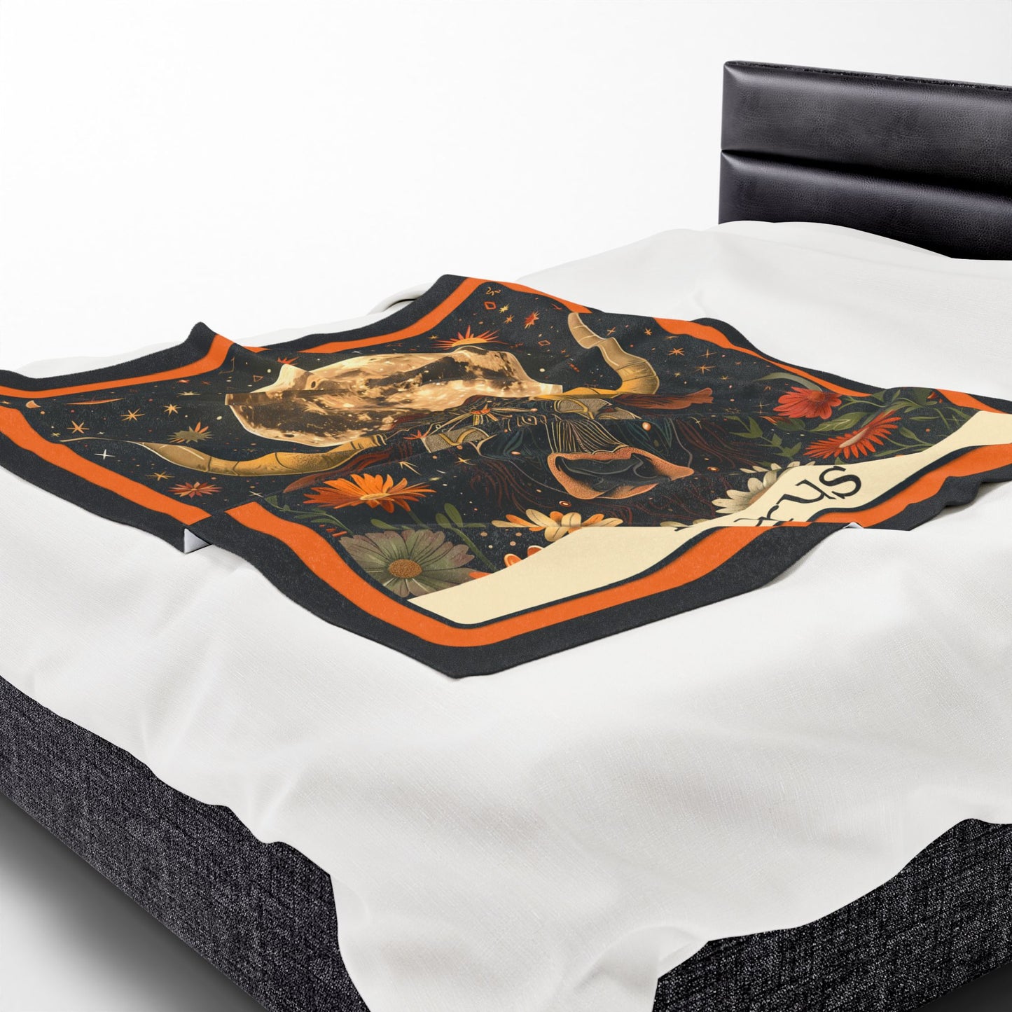 TAURUS Zodiac Plush Blanket – Soft Astrology Throw | The Astral Priestess