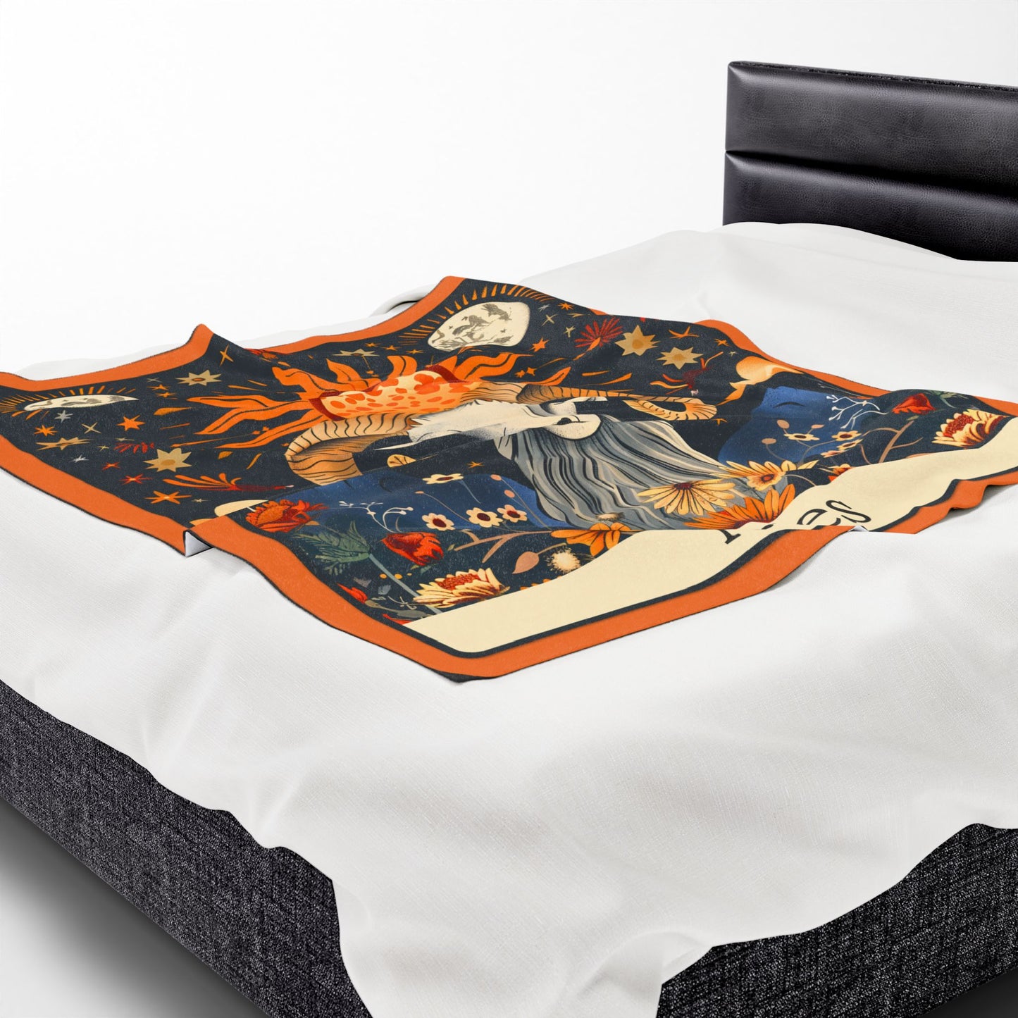 Aries Zodiac Plush Blanket – Soft Astrology Throw | The Astral Priestess