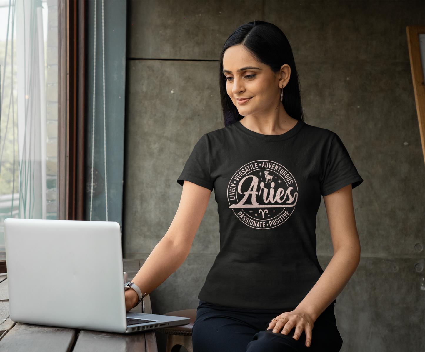 Aries Zodiac T-Shirt for Women – Softstyle Astrology Shirt | The Astral Priestes