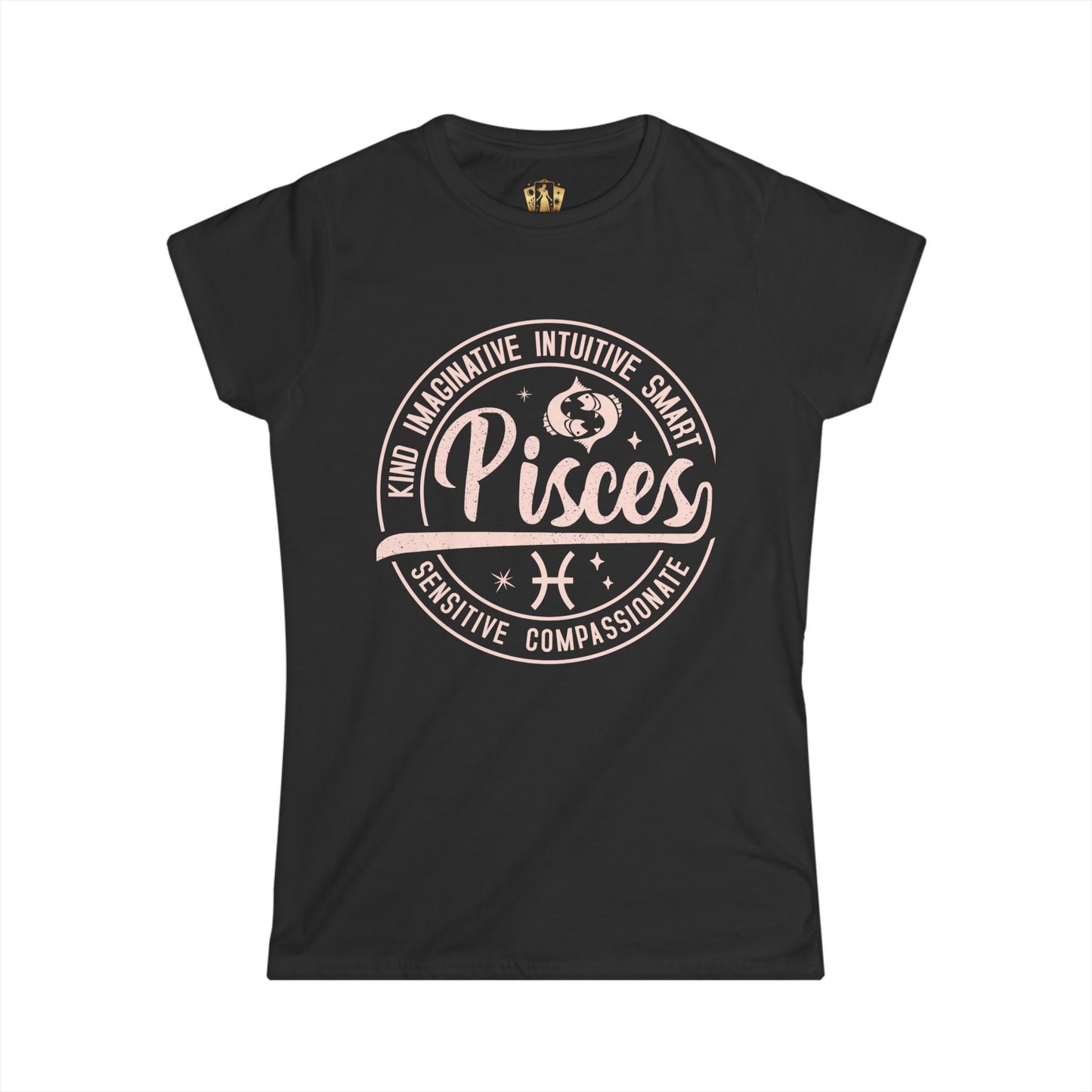 Pisces Zodiac T-Shirt for Women – Softstyle Astrology Shirt | The Astral Priestess