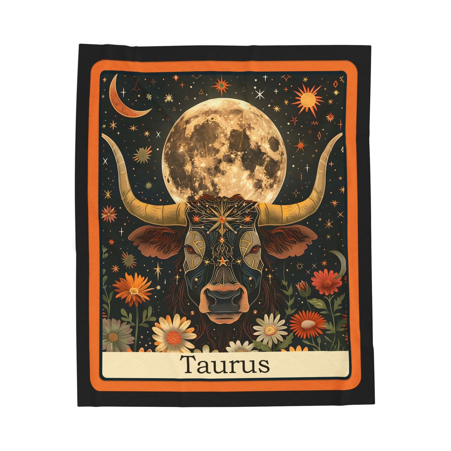 TAURUS Zodiac Plush Blanket – Soft Astrology Throw | The Astral Priestess