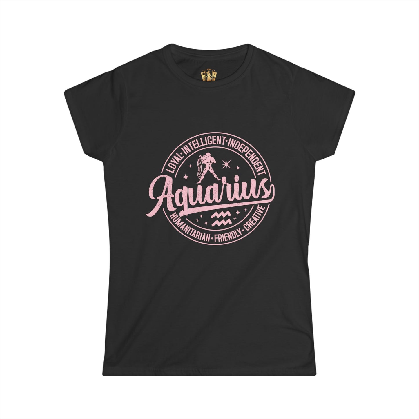 Aquarius Zodiac T-Shirt for Women – Softstyle Astrology Shirt | The Astral Priestes