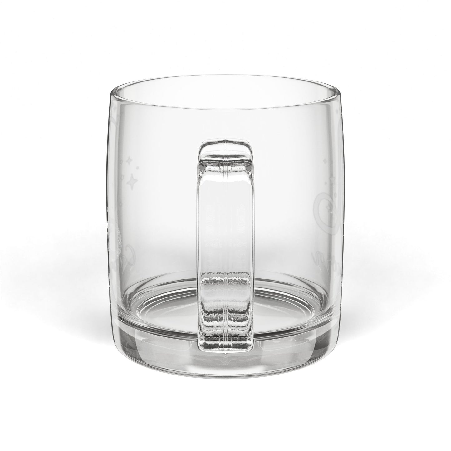 Capricorn Zodiac Engraved Glass Coffee Mug - Perfect for Astrology Lovers, Birthdays, Gifts, Home Decor, and Special Occasions