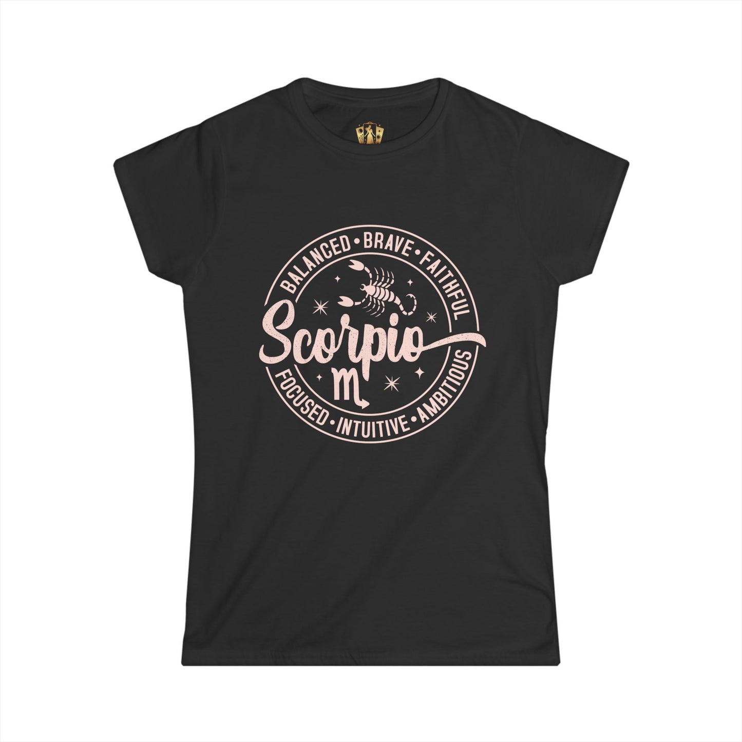 Scorpio Zodiac T-Shirt for Women – Softstyle Astrology Shirt | The Astral Priestess