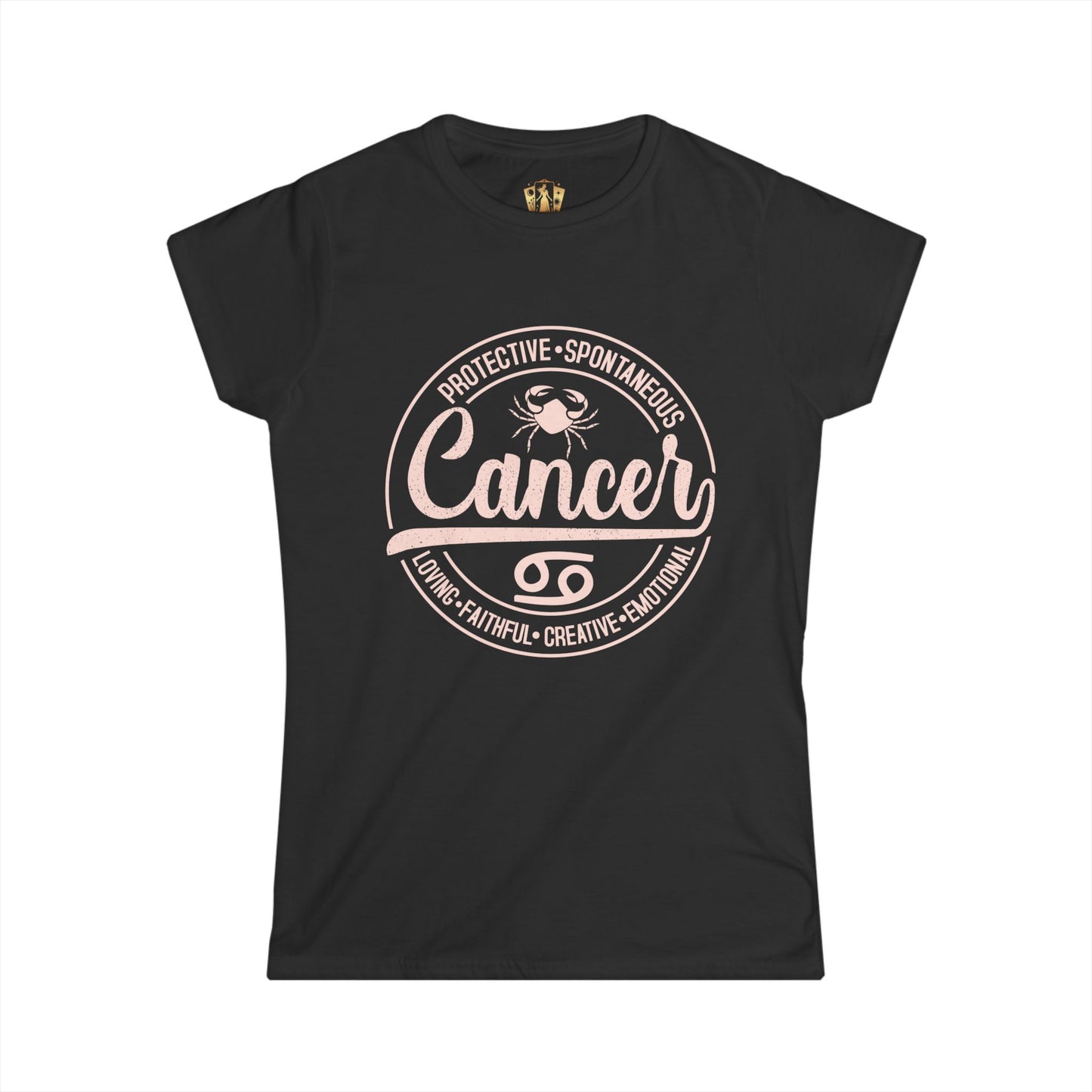 Cancer Zodiac T-Shirt for Women – Softstyle Astrology Shirt | The Astral Priestess