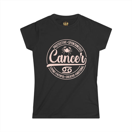 Cancer Zodiac T-Shirt for Women – Softstyle Astrology Shirt | The Astral Priestess
