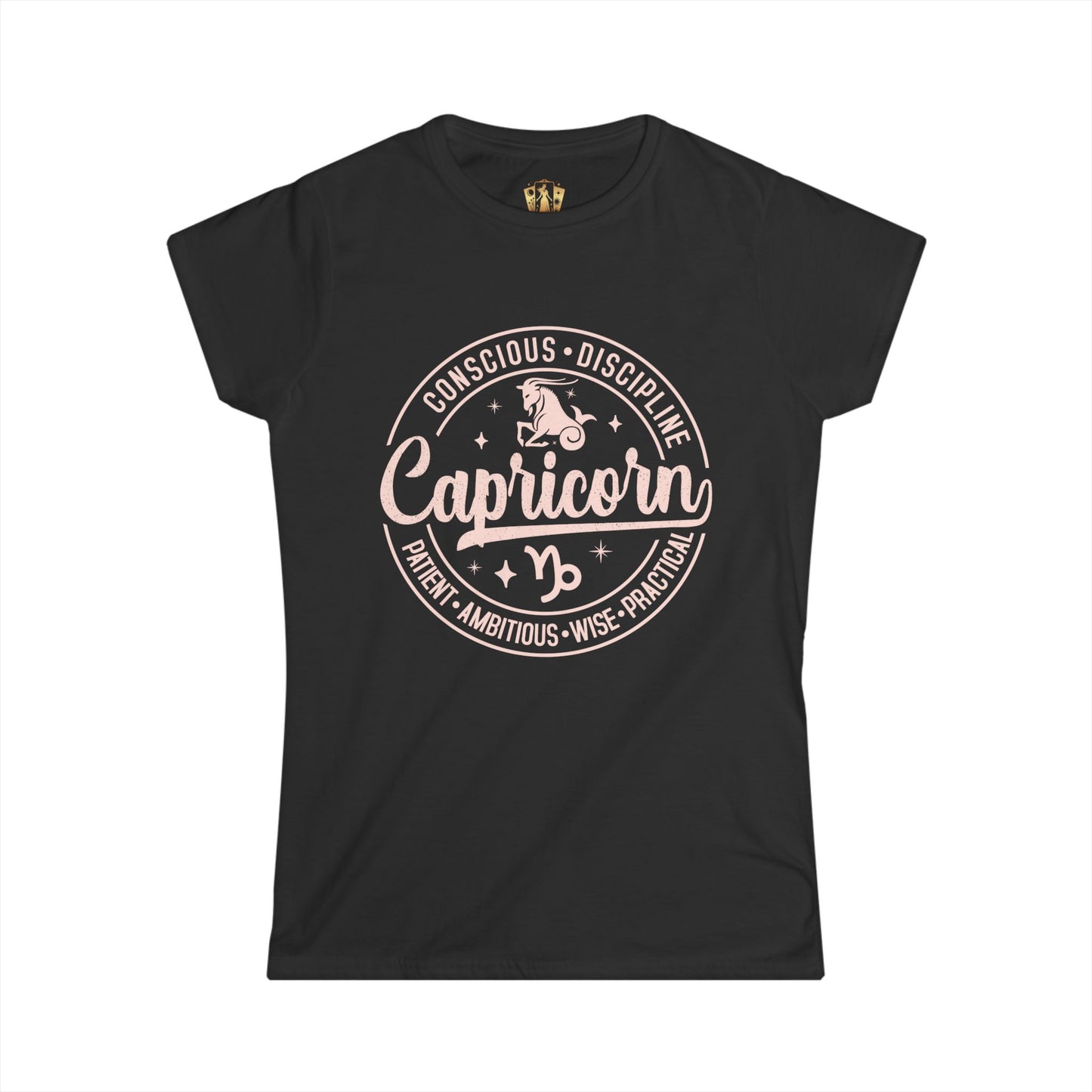 Capricorn Zodiac T-Shirt for Women – Softstyle Astrology Shirt | The Astral Priestes