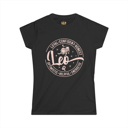 LEO Zodiac T-Shirt for Women – Softstyle Astrology Shirt | The Astral Priestess