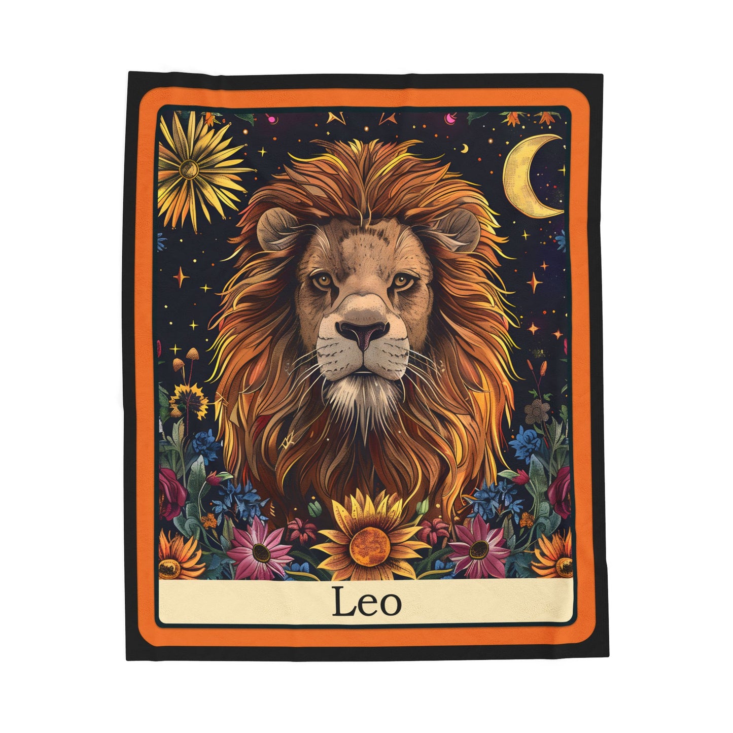 LEO Zodiac Plush Blanket – Soft Astrology Throw | The Astral Priestess