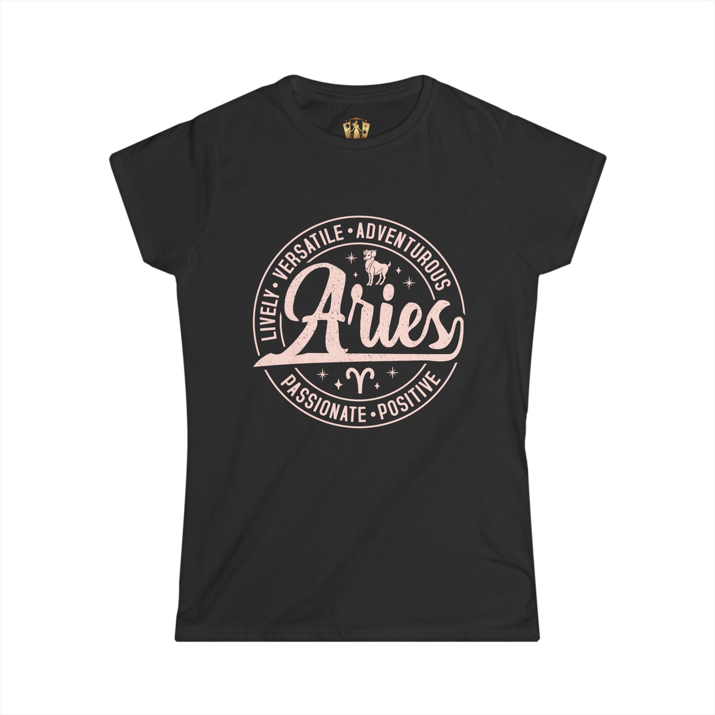 Aries Zodiac T-Shirt for Women – Softstyle Astrology Shirt | The Astral Priestes