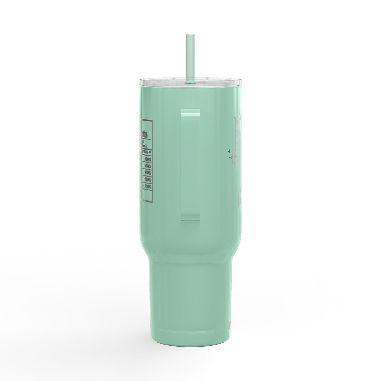 VIRGO Zodiac Engraved Tumbler Personalized 40oz Insulated Travel Mug with Lid & Straw Multiple Colors Astrology Gift