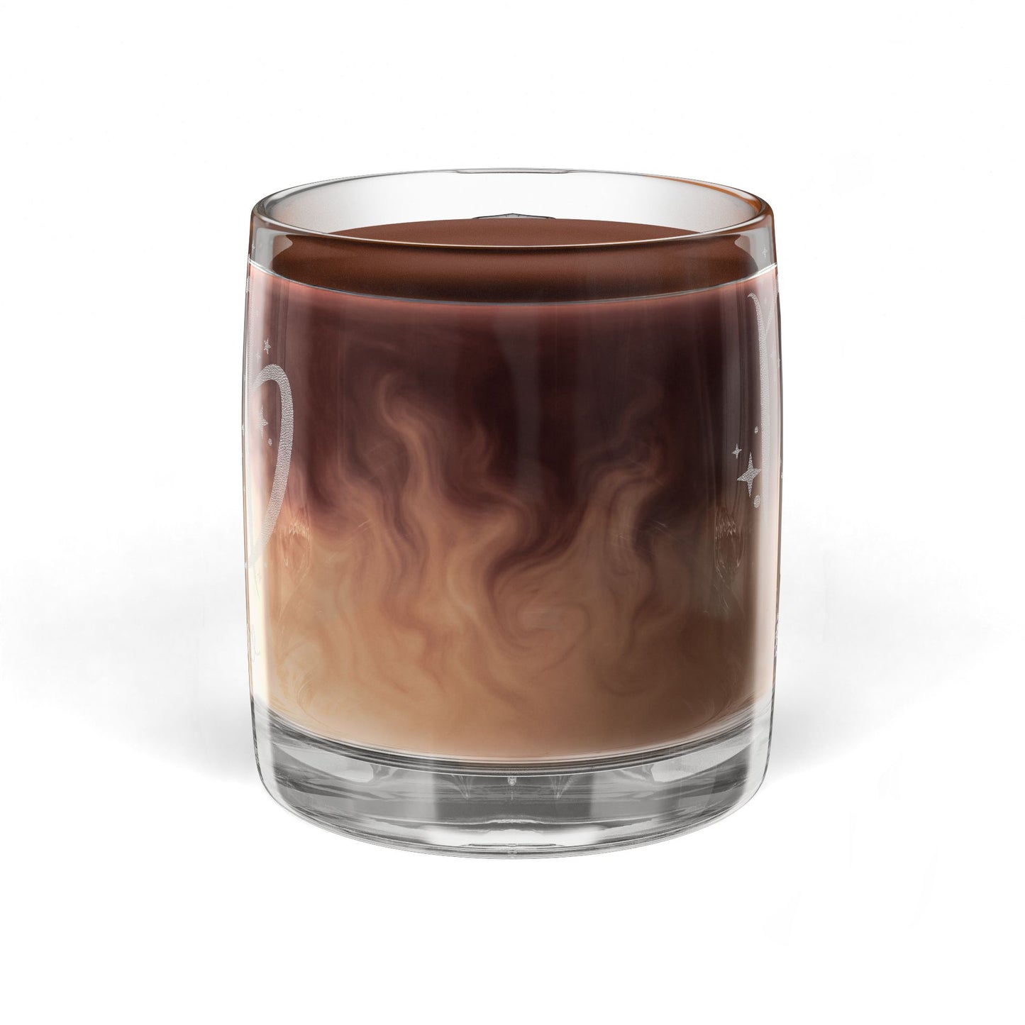 VIRGO Zodiac Engraved Glass Coffee Mug - Perfect for Astrology Lovers, Birthdays, Gifts, Home Decor, and Special Occasions