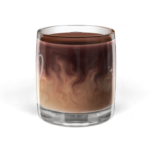 VIRGO Zodiac Engraved Glass Coffee Mug - Perfect for Astrology Lovers, Birthdays, Gifts, Home Decor, and Special Occasions