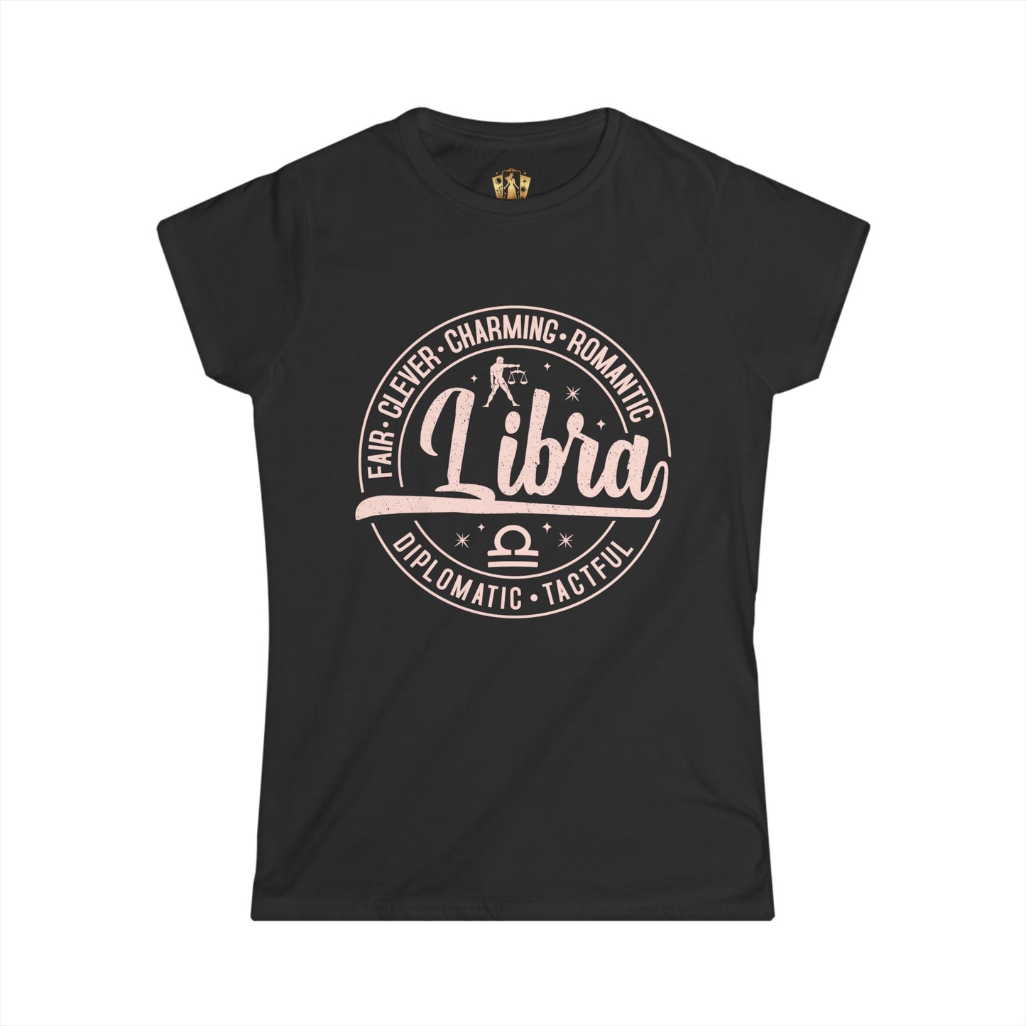 Libra Zodiac T-Shirt for Women – Softstyle Astrology Shirt | The Astral Priestess