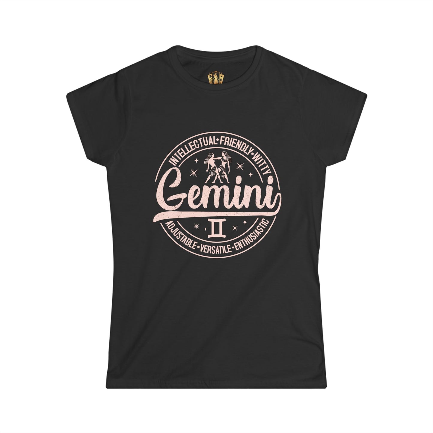 Gemini Zodiac T-Shirt for Women – Softstyle Astrology Shirt | The Astral Priestes